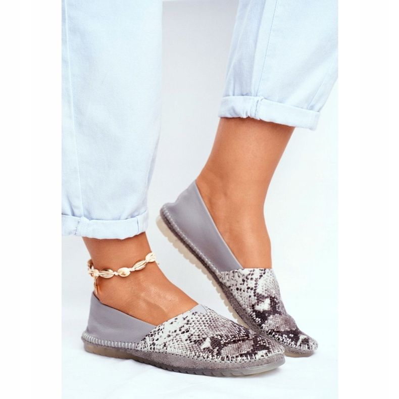 Ballerines Femme Maciejka Cuir Gris 01930-66 / 00-0 1 Ballerines Femme Maciejka Cuir Gris 01930-66 / 00-0 1