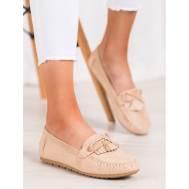 Diamantique Mocassins classiques brun 1