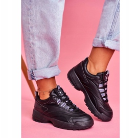 EVE Chaussures de sport pour femmes Noir Boston 1