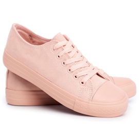 BUGO Baskets Femme Daim Rose El Paso 7