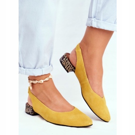 Escarpins Femme Cuir Slip-on Maciejka Miami Jaune 04482-07 5