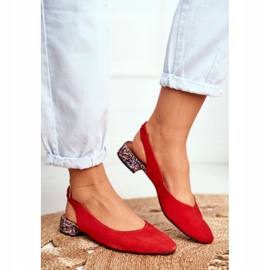 Escarpins à enfiler en cuir pour femmes Maciejka Miami Red 04482-08 rouge 1 Escarpins à enfiler en cuir pour femmes Maciejka Miami Red 04482-08 rouge 1