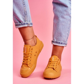 Baskets Femme Big Star Jaune FF274A086 1