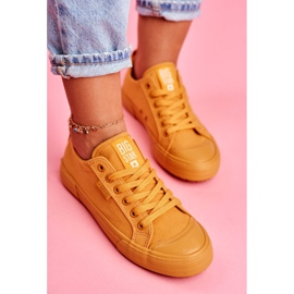 Baskets Femme Big Star Jaune FF274A086 3