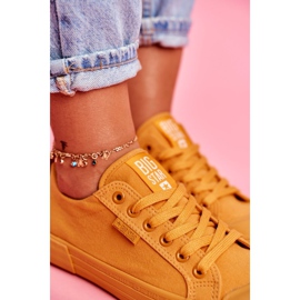 Baskets Femme Big Star Jaune FF274A086 4