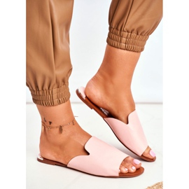 HAN Chaussons Femme Plat Rose Mimios 2