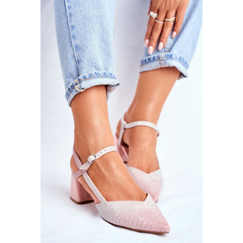 SEA Escarpins à Talons Femme Or Rose Alice multicolore 1 SEA Escarpins à Talons Femme Or Rose Alice multicolore 1