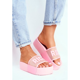 SEA Chaussons Pour Femmes Sur La Plateforme Rose Riche 2