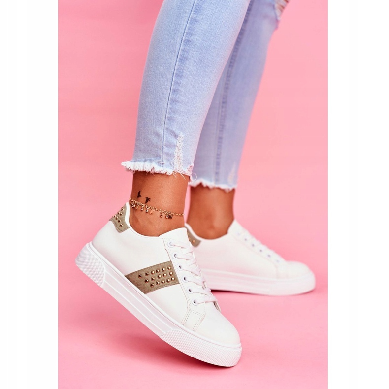 FW1 Bandes de chaussures blanches et vertes pour femmes de sport 1 FW1 Bandes de chaussures blanches et vertes pour femmes de sport 1