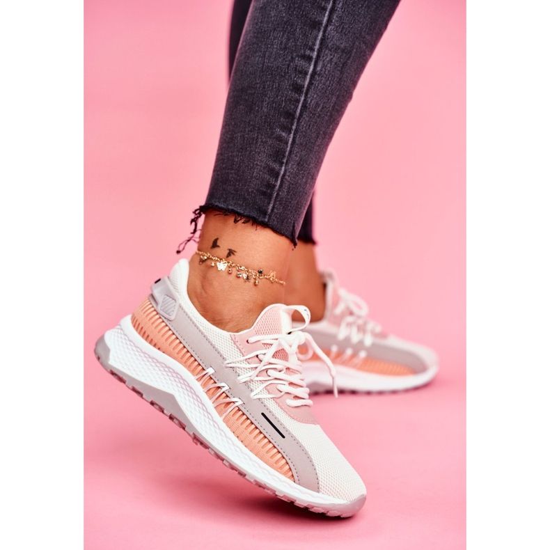 BUGO Baskets de sport pour femmes Chaussures Pamela blanche 1