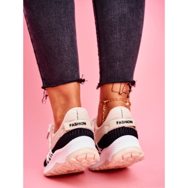 BUGO Chaussures Sport Femme Baskets Beige Pamela 2