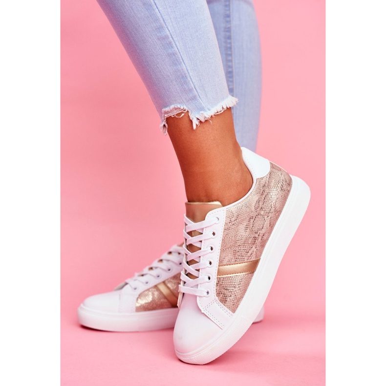 Chaussures de sport pour femmes Elegant White Poppy blanc 1