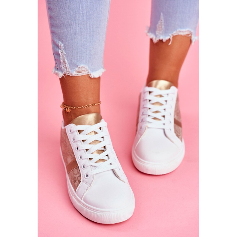 Chaussures de sport pour femmes Elegant White Poppy blanc 2