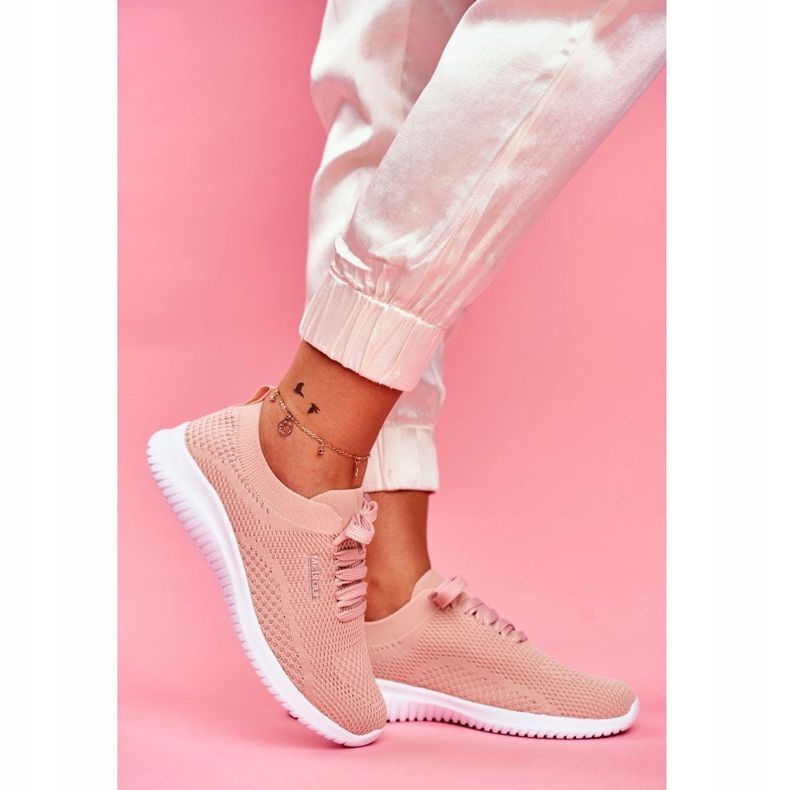 EVE Chaussures de sport pour femmes Rose clair Faster 1