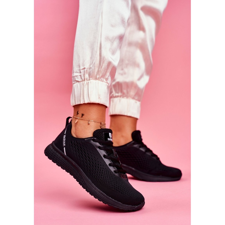 EVE Chaussures de sport légères pour femmes noires Faster 1