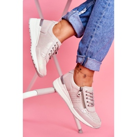 Vinceza Chaussures de sport pour femmes Baskets Beige FT20-8675 Better Way 2 Vinceza Chaussures de sport pour femmes Baskets Beige FT20-8675 Better Way 2