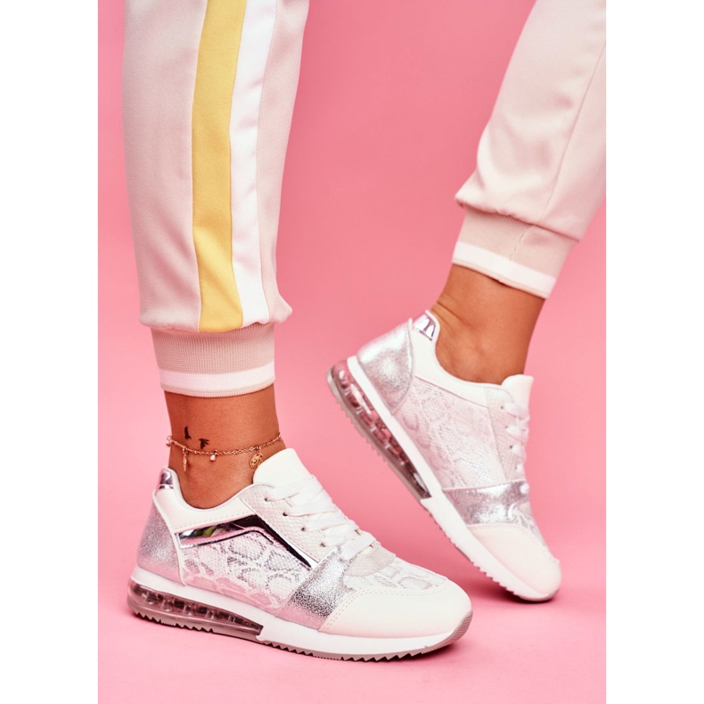 SEA Chaussures de sport pour femmes Sneakers Blanc Helly 2