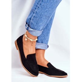 SEA Richelieus Femme Slip On Daim Noir Twinky le noir 1