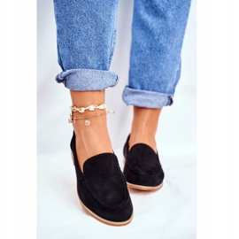 SEA Richelieus Femme Slip On Daim Noir Twinky le noir 2