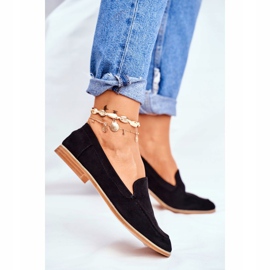 SEA Richelieus Femme Slip On Daim Noir Twinky le noir 3
