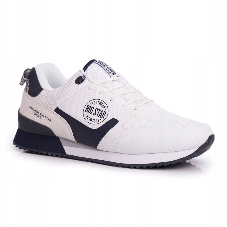 Chaussures de sport pour hommes Big Star Blanc FF174204 1
