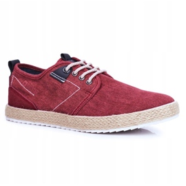 Baskets Homme Big Star Espadrilles Rouge FF174151 1