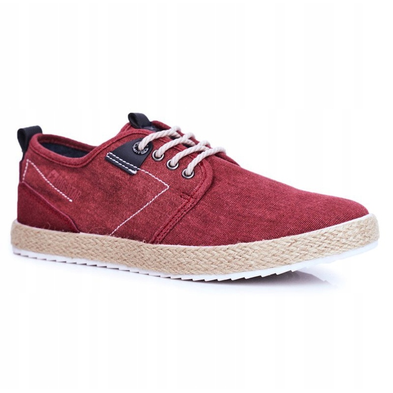 Baskets Homme Big Star Espadrilles Rouge FF174151 1