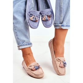 Evento Mocassins Femme Daim 20PB35-2003 Beige Donna Mia 2