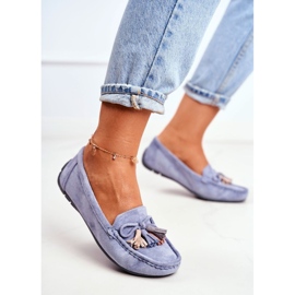 EVE Mocassins Femme Daim 20PB35-2003 Bleu Donna Mia 1 EVE Mocassins Femme Daim 20PB35-2003 Bleu Donna Mia 1