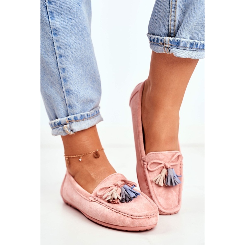 EVE Mocassins Femme Daim 20PB35-2003 Rose Donna Mia 1 EVE Mocassins Femme Daim 20PB35-2003 Rose Donna Mia 1