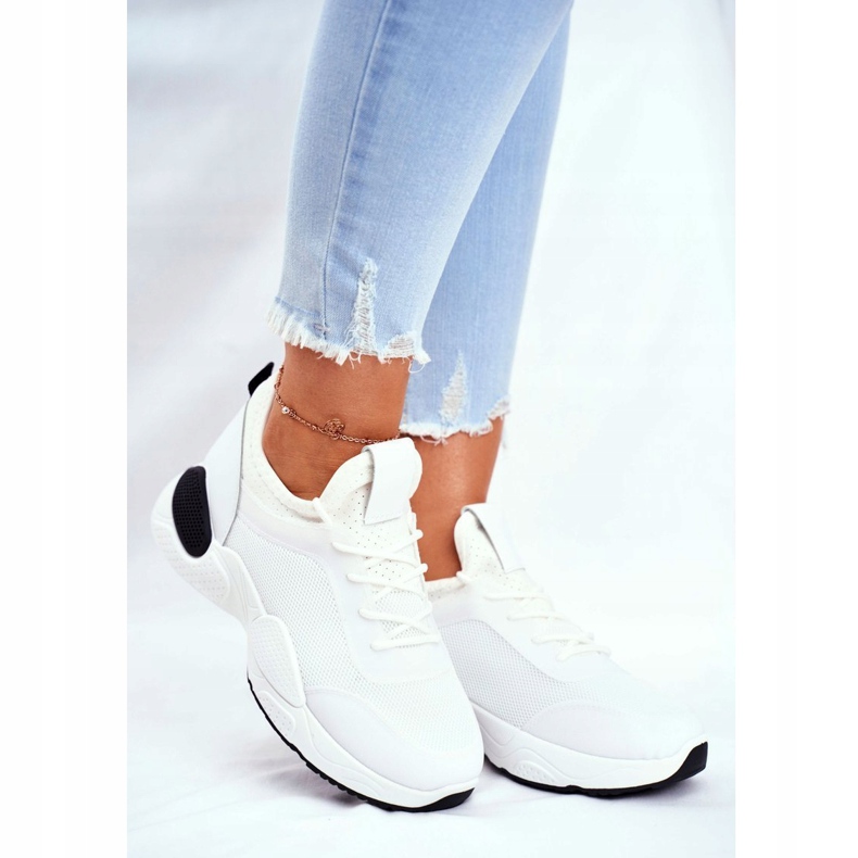 BUGO Chaussures de sport pour femmes noires et blanches Fellen 1