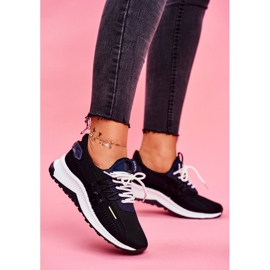 BUGO Chaussures de sport pour femmes Sneakers Noir Pamela 1