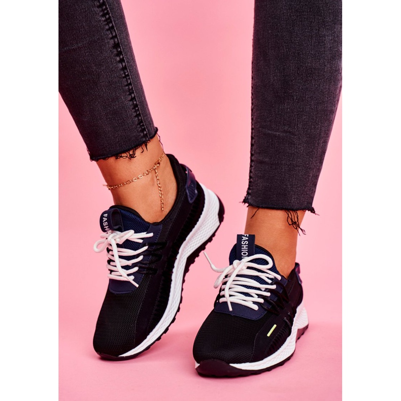BUGO Chaussures de sport pour femmes Sneakers Noir Pamela 2