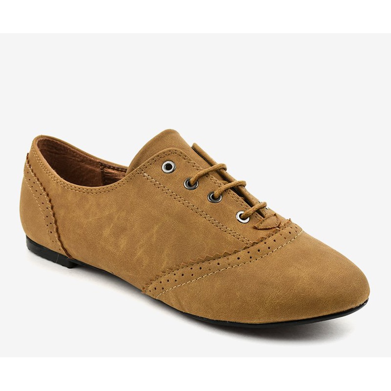 Chaussures Jazz Classiques 9868 Camel brun 1