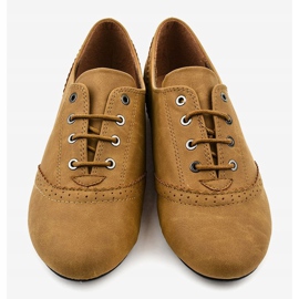 Chaussures Jazz Classiques 9868 Camel brun 5