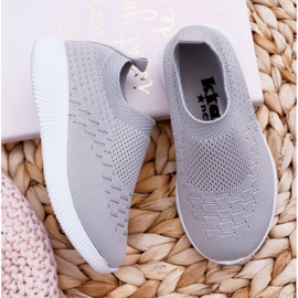 EVE Chaussures de Sport Enfant Gris Lambi 2