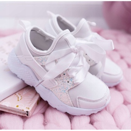 FRROCK Chaussures de sport blanches pour enfants Fairy Tale 1