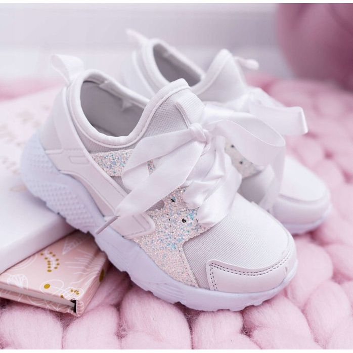 FRROCK Chaussures de sport blanches pour enfants Fairy Tale 1