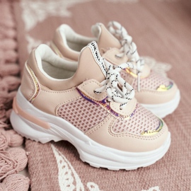 FRROCK Chaussures de sport roses Matylda pour enfants 1 FRROCK Chaussures de sport roses Matylda pour enfants 1