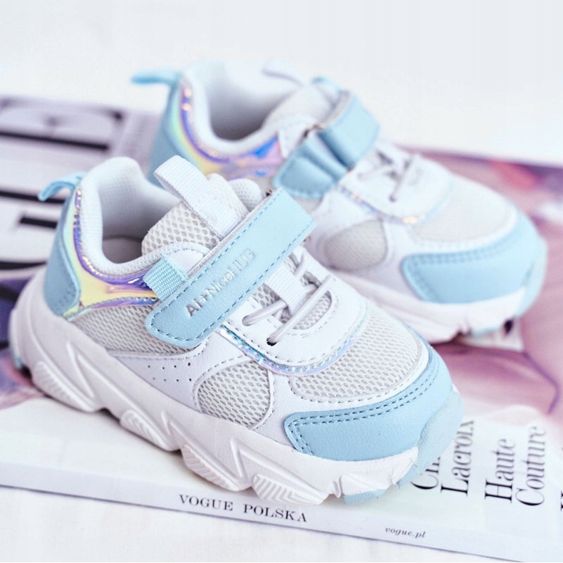 Chaussures de Sport Enfant Bleu ABCKIDS B011104349 blanc 1