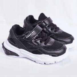 Chaussures de sport noires pour enfants Abckids B933204077 le noir 1