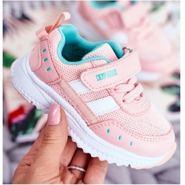 Chaussures de sport pour enfants roses ABCKIDS B933104083 2