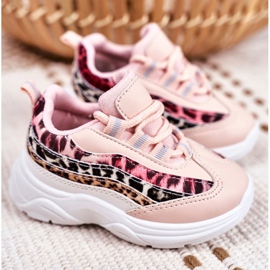 FRROCK Chaussures de sport pour enfants Rose Dante 2