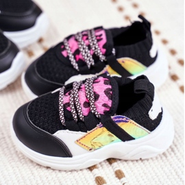 FRROCK Chaussures de sport Velma noires pour enfants 1