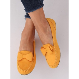 Mocassins femme miel B2020-6 Jaune 3