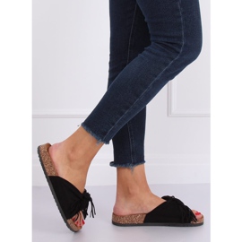 Chaussons femme Boho noirs CK136P Noir 2