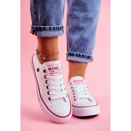 Baskets blanches Big Star pour femmes T274022 2