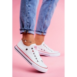 Baskets blanches Big Star pour femmes T274022 1
