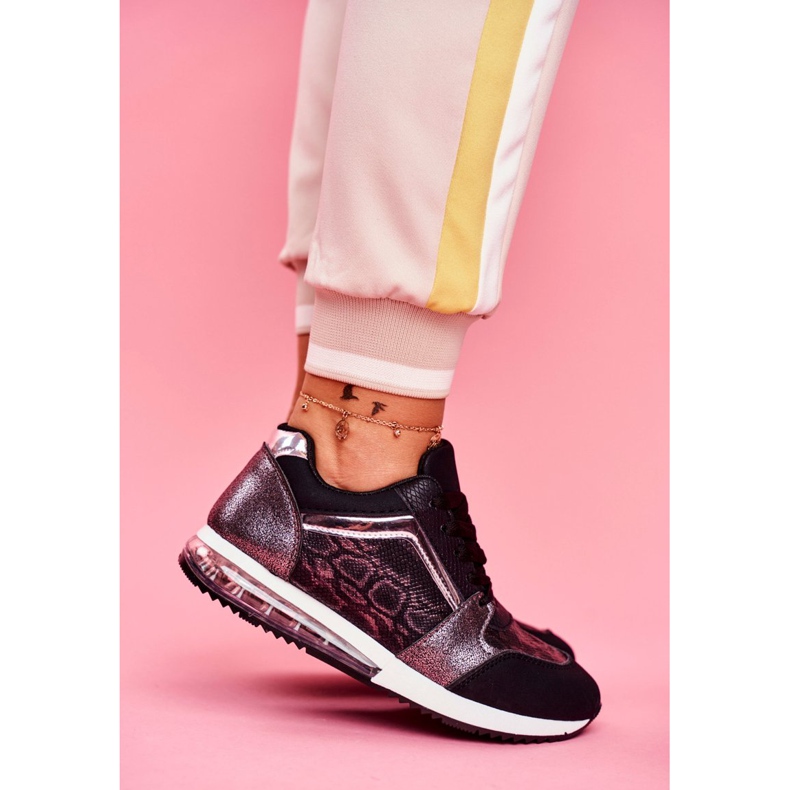 SEA Chaussures de sport pour femmes Sneakers Noir Helly 2