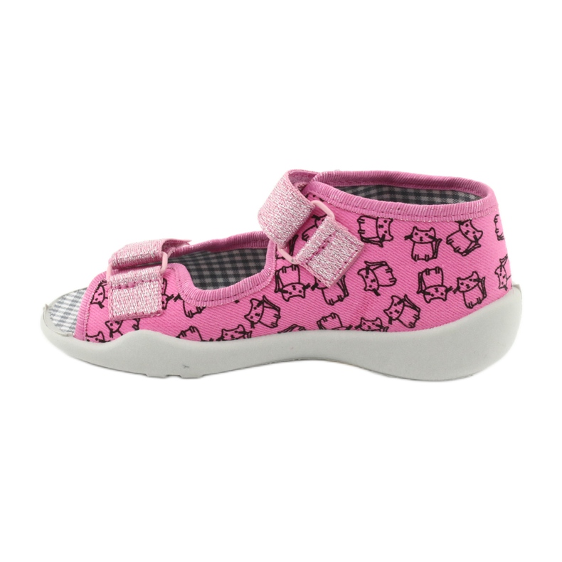 Chaussures pour enfants Befado 242P103 le noir rose 1